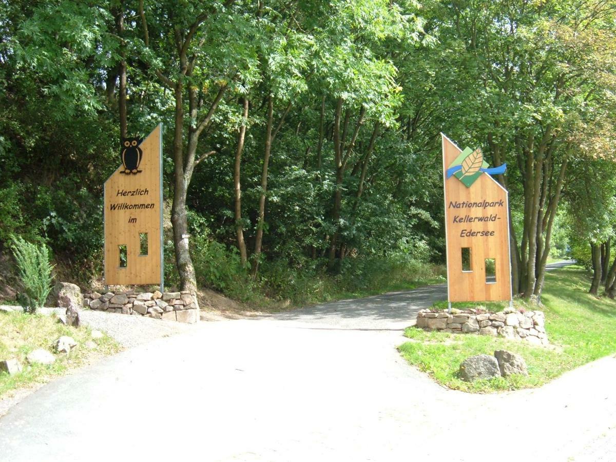 Ferienwohnungen Finke Frankenau Exterior foto